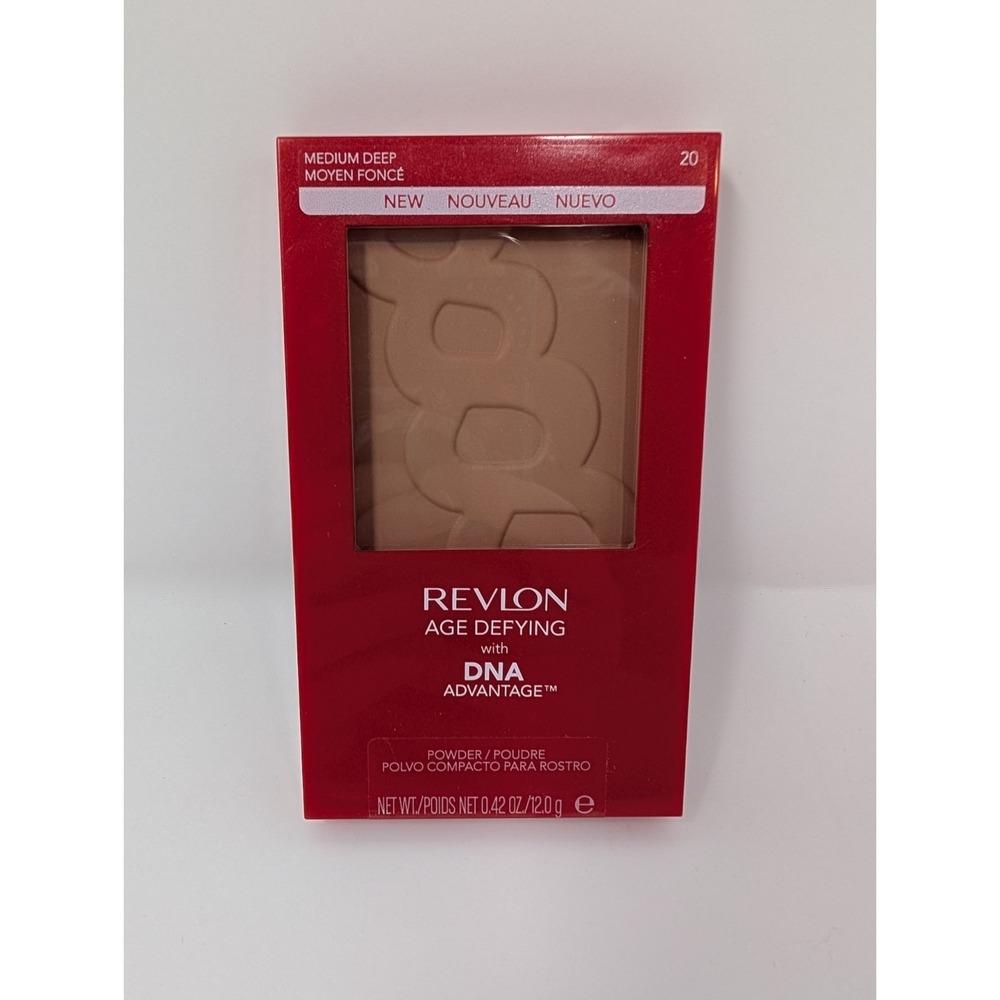 Revlon Age‎ Defying Powder With DNA Advantage #20 Medium Deep NEW SEALED